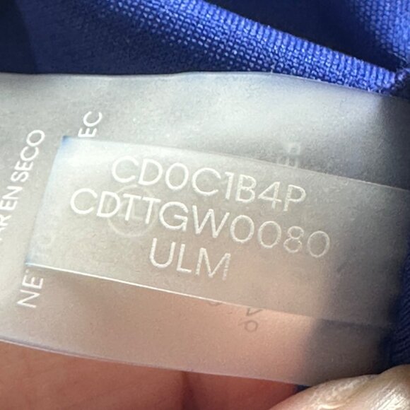 Calvin Klein Womens Royal Blue Sleeveless Sheath Dress SZ 8 Old Money Preppy - Picture 8 of 9